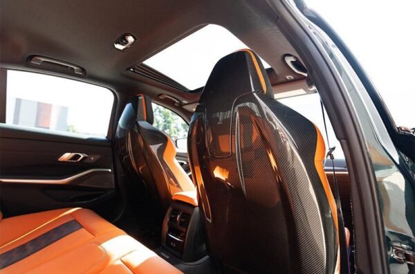 Full Carbon Fiber Seat Back Replacement - BMW G Chassis with M Seats - Image 6