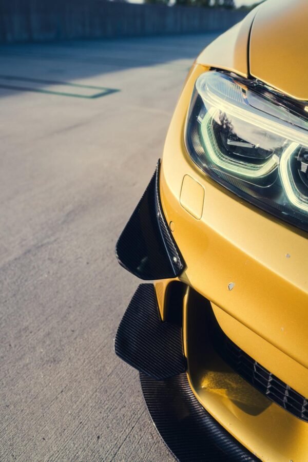 GT4 Style Carbon Fiber Front Canard - BMW F80 M3 & F82 / F83 M4 - Image 6