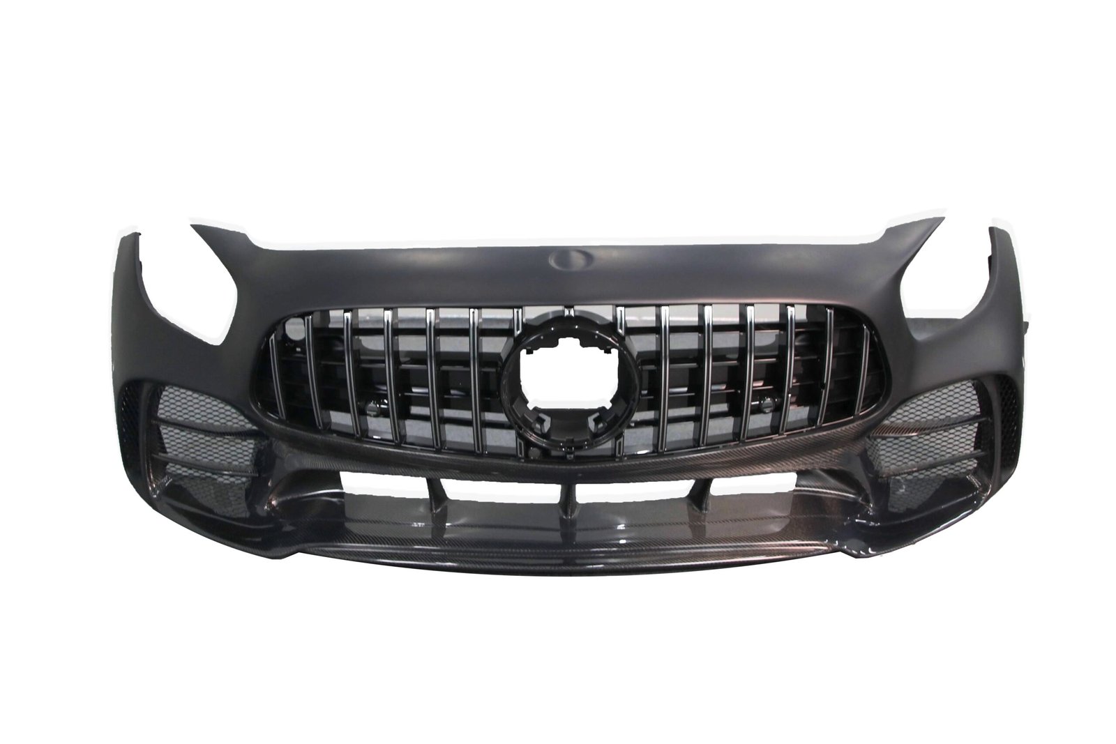 GTR Style ABS & Carbon Fiber Front Bumper - Mercedes Benz AMG GT, GTS & GTC - Image 5