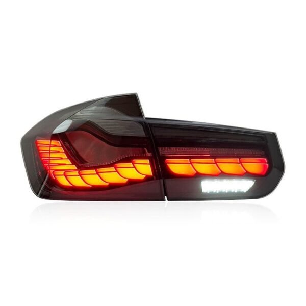 GTS Smoked Clear LED Taillights - BMW F80 M3 & F30 3 Series - Image 6