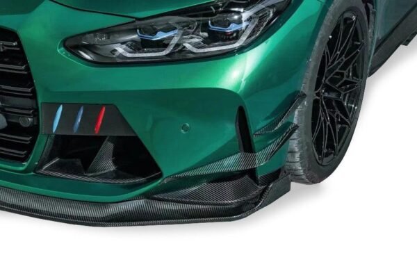KB Style Carbon Fiber Front Canards - BMW G80 M3 & G82/G83 M4 - Image 2