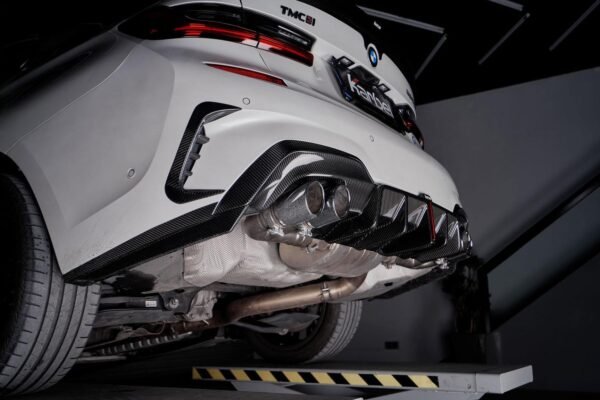 KB Style Carbon Fiber Rear Diffuser - BMW G20 3 Series - Image 3