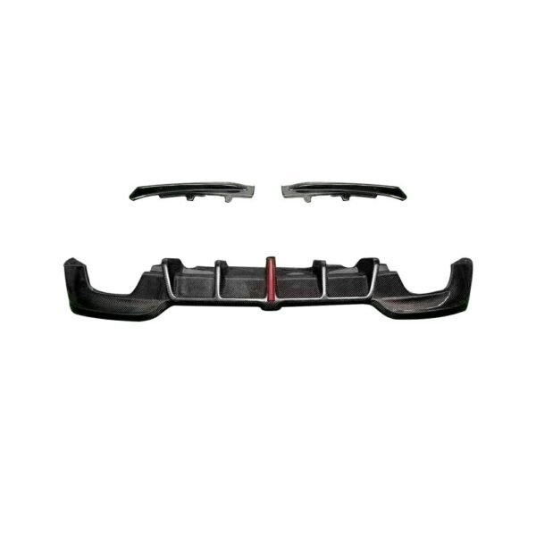 KB Style Carbon Fiber Rear Diffuser - BMW G20 3 Series - Image 4
