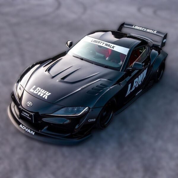 LW Style Carbon Fiber Front Hood - Toyota A90 GR Supra - Image 3