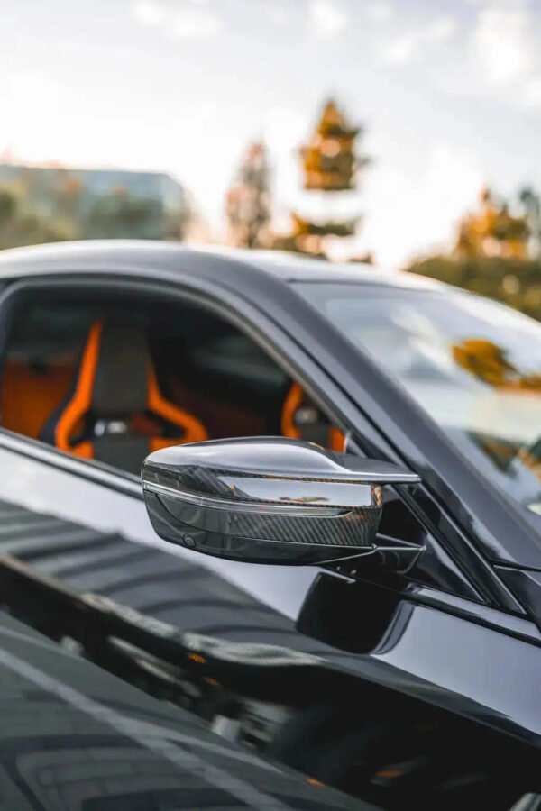 M Style Carbon Fiber Mirror Cap Set - BMW G Chassis - Image 5