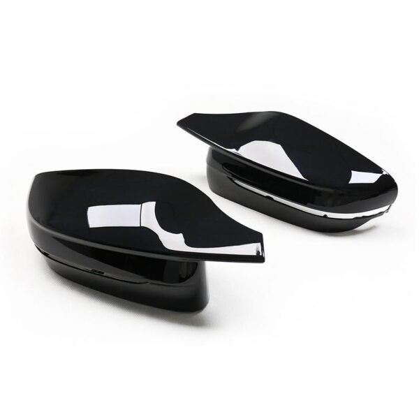 M Style Gloss Black Mirror Cap Set - BMW G Chassis - Image 3