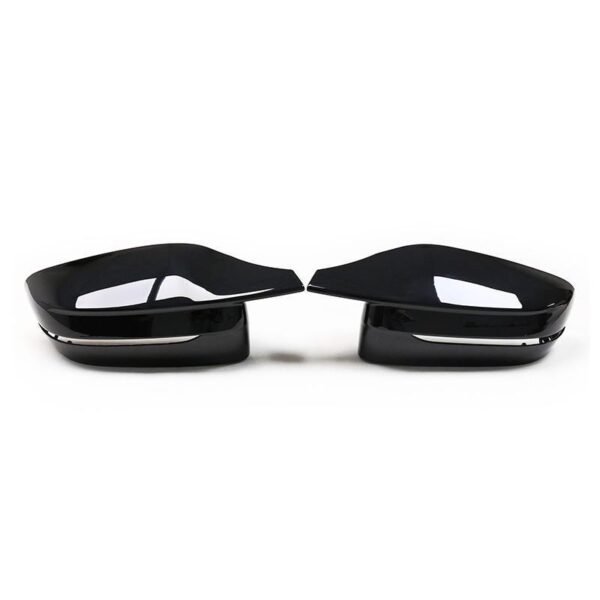 M Style Gloss Black Mirror Cap Set - BMW G Chassis - Image 4
