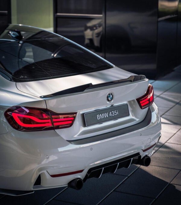 M4 Style Carbon Fiber Trunk Spoiler - BMW F32 / F33 / F36 4 Series - Image 2