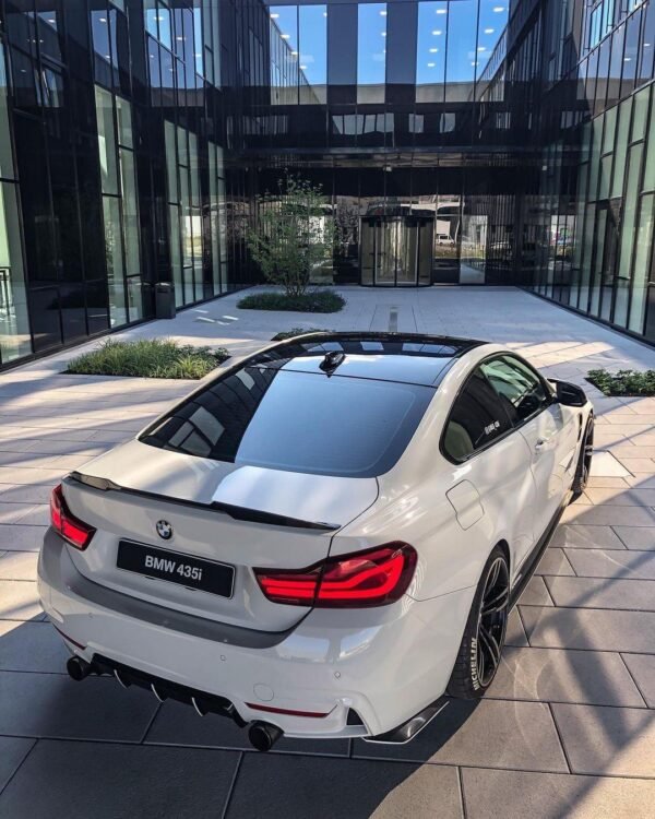 M4 Style Carbon Fiber Trunk Spoiler - BMW F32 / F33 / F36 4 Series - Image 4