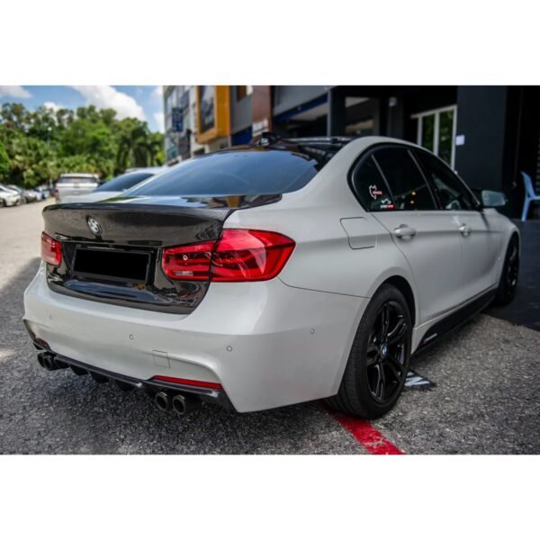 MBJ Style Carbon Fiber Rear Trunk - BMW F80 M3 & F30 3 Series - Image 2