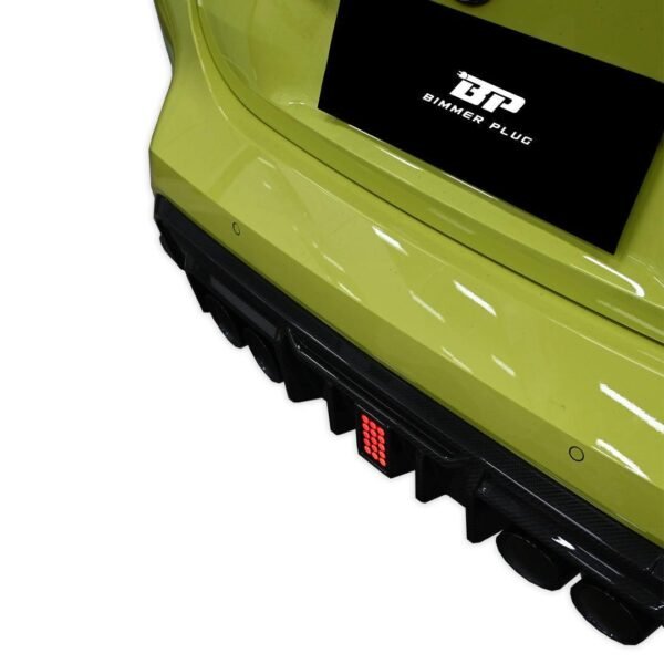 MHC Style Carbon Fiber Rear Diffuser with Break Light - BMW G80 M3 & G82/G83 M4 - Image 10