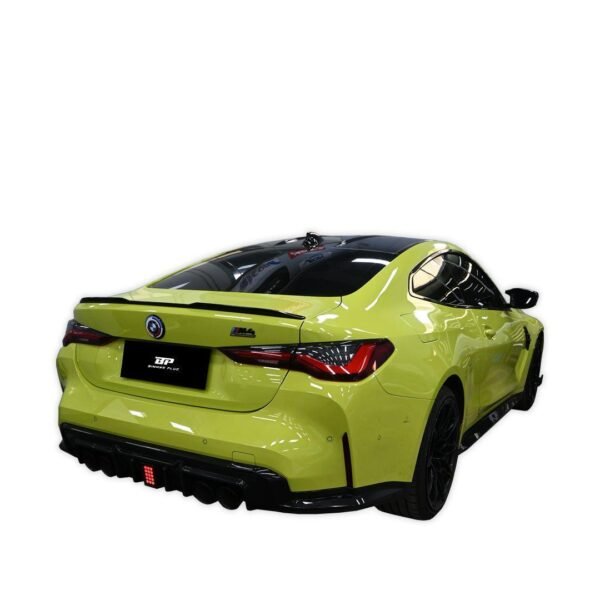 MHC Style Carbon Fiber Rear Diffuser with Break Light - BMW G80 M3 & G82/G83 M4 - Image 2