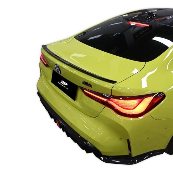 MHC Style Carbon Fiber Rear Diffuser with Break Light - BMW G80 M3 & G82/G83 M4 - Image 6