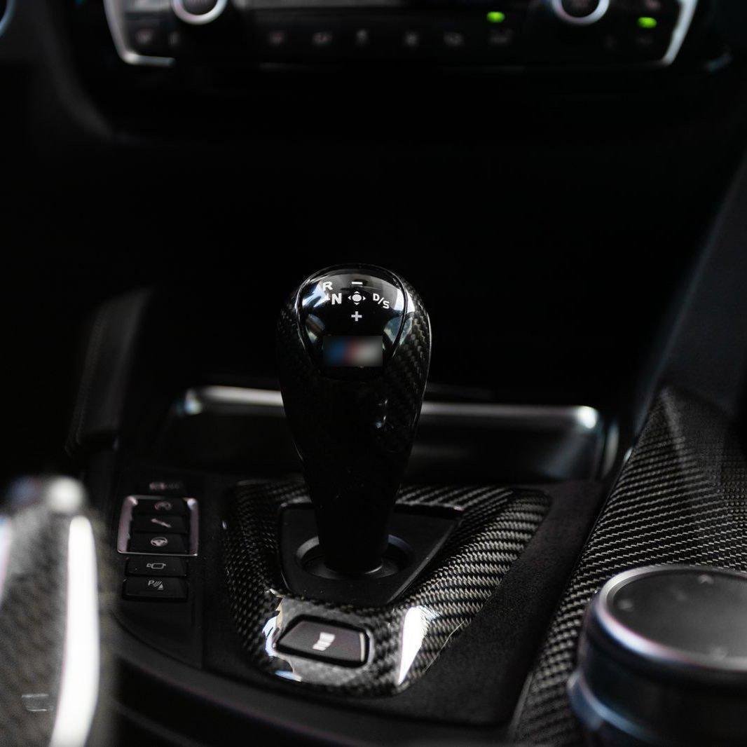 MP Style Carbon Fiber & Alcantara Gear Shift Frame - BMW M F Chassis - Image 3