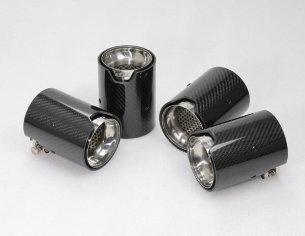 MP Style Carbon Fiber Exhaust Tip Set - BMW G80 M3, G82/G83 M4 & G87 M2 - Image 6
