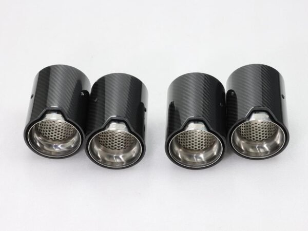 MP Style Carbon Fiber Exhaust Tip Set - BMW G80 M3, G82/G83 M4 & G87 M2 - Image 7