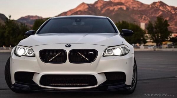 MP Style Carbon Fiber Front Lip - BMW F10 5 Series - Image 3