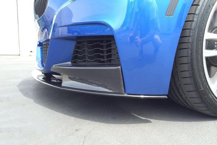 MP Style Carbon Fiber Front Lip - BMW F30 3 Series - Image 3
