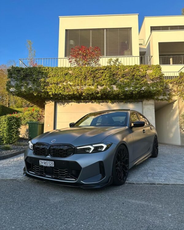 MP Style Carbon Fiber Front Lip - BMW G20 3 Series - Image 2