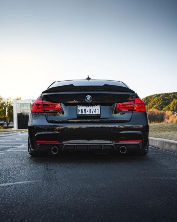 MP Style Carbon Fiber Rear Diffuser - BMW F30 3 Series