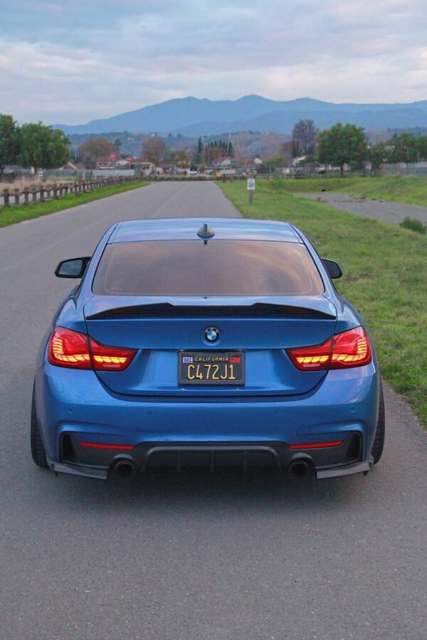 MP Style Carbon Fiber Rear Diffuser - BMW F32 / F33 / F36 4 Series - Image 2
