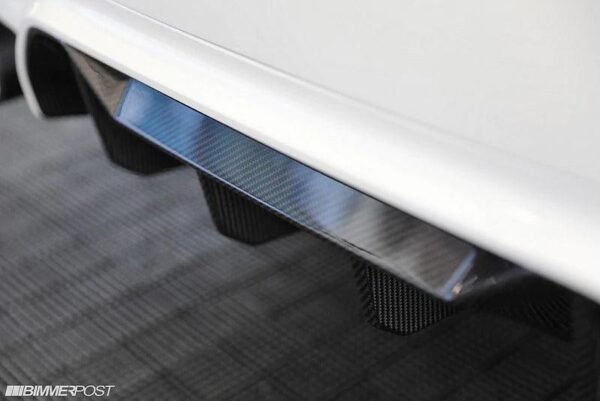 MP Style Carbon Fiber Rear Diffuser - BMW F90 M5 - Image 3