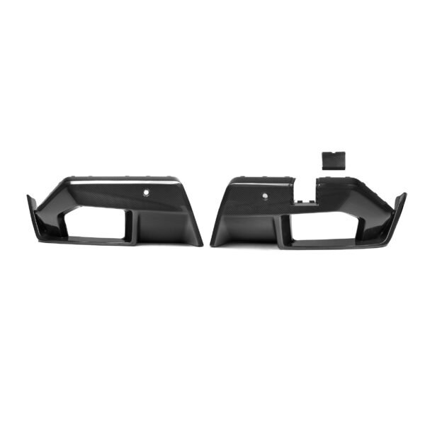MP Style Carbon Fiber Rear Diffuser - BMW G90 M5 - Image 4
