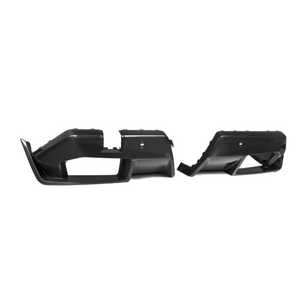 MP Style Carbon Fiber Rear Diffuser - BMW G90 M5 - Image 5