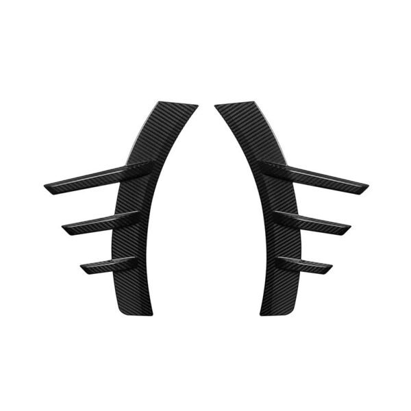 MP Style Carbon Fiber Rear Fender Arch Trim - BMW G87 M2 - Image 4