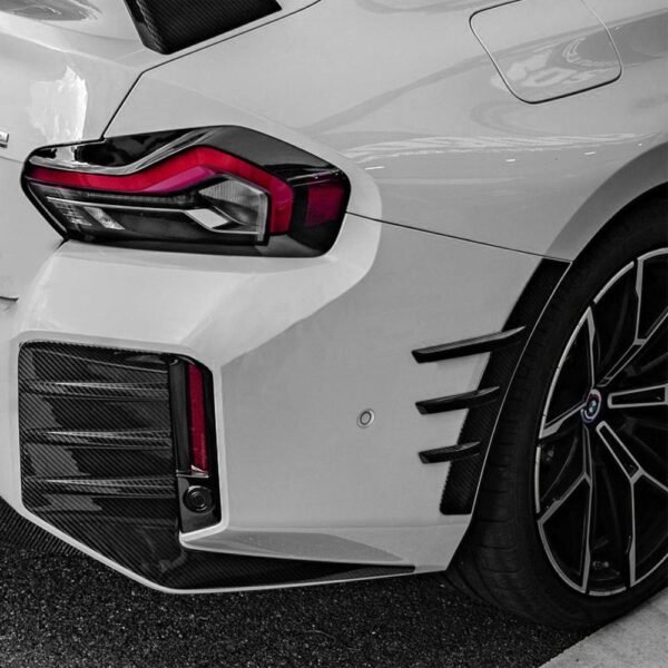 MP Style Carbon Fiber Rear Fender Arch Trim - BMW G87 M2