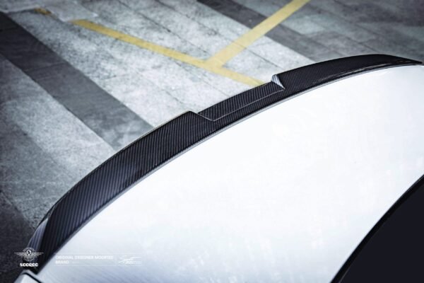 MP Style Carbon Fiber Rear Spoiler - BMW G90 M5 - Image 2