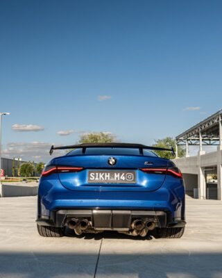 MP Style Carbon Fiber Rear Wing - BMW G80 M3 & G82 M4