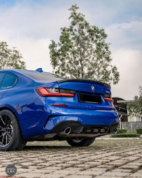 MP Style Carbon Fiber Trunk Spoiler - BMW G80 M3 & G20 3 Series - Image 5