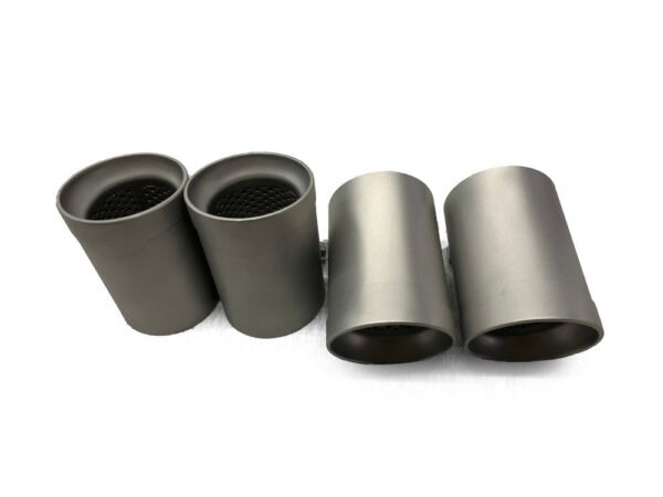 MP Style Matte Stainless Steel Exhaust Tip - Image 2