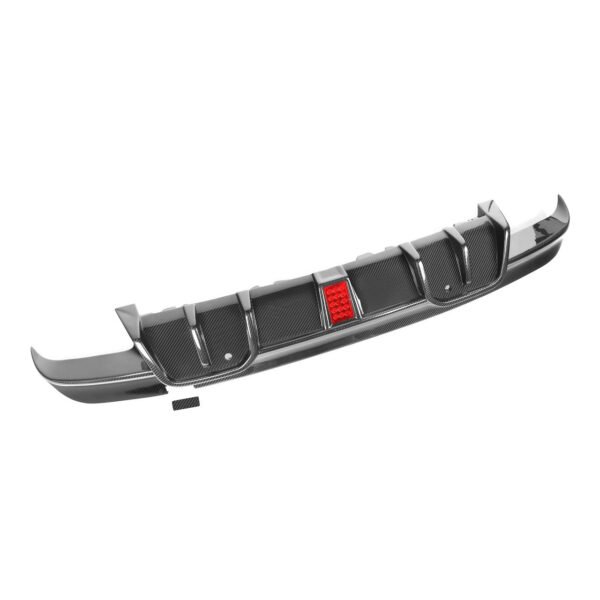 MT Style Carbon Fiber Rear Diffuser - BMW F95 X5M - Image 6