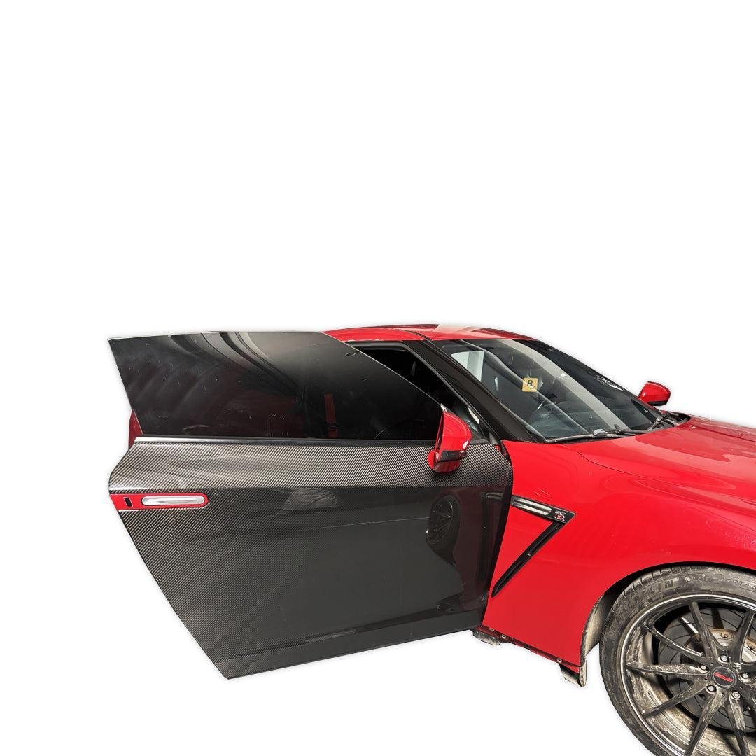 Nismo Style Full Carbon Fiber Door Panel - Nissan GTR R35 - Image 2
