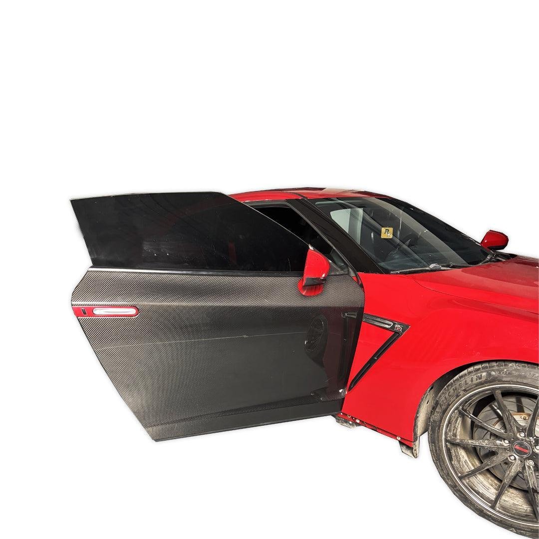 Nismo Style Full Carbon Fiber Door Panel - Nissan GTR R35 - Image 3