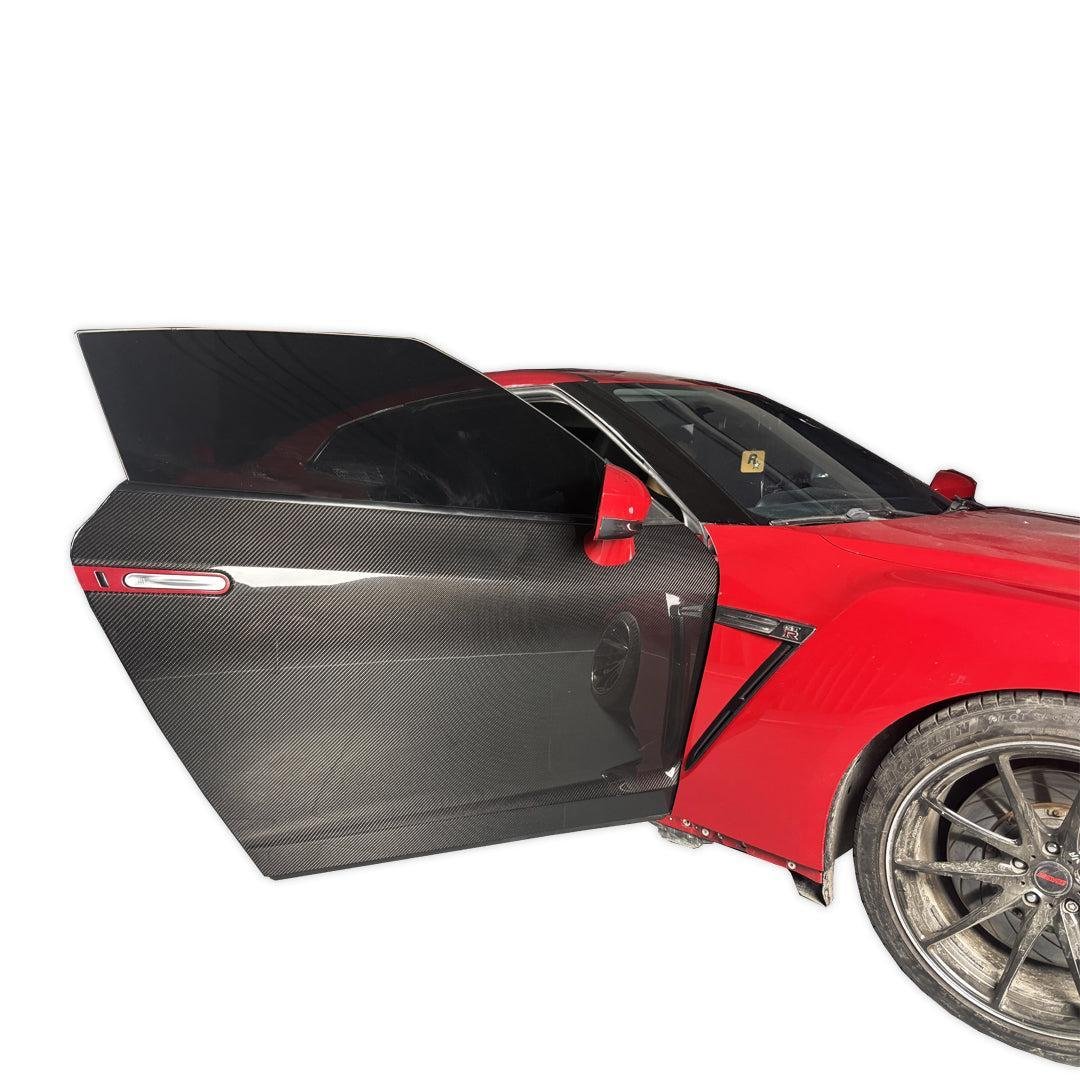 Nismo Style Full Carbon Fiber Door Panel - Nissan GTR R35 - Image 5