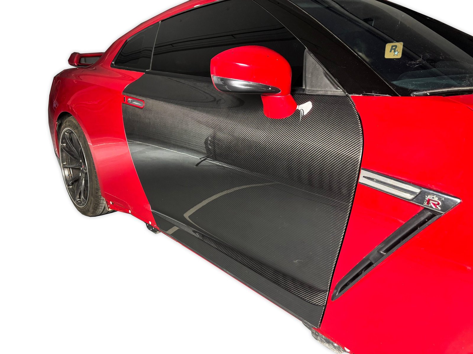 Nismo Style Full Carbon Fiber Door Panel - Nissan GTR R35 - Image 7
