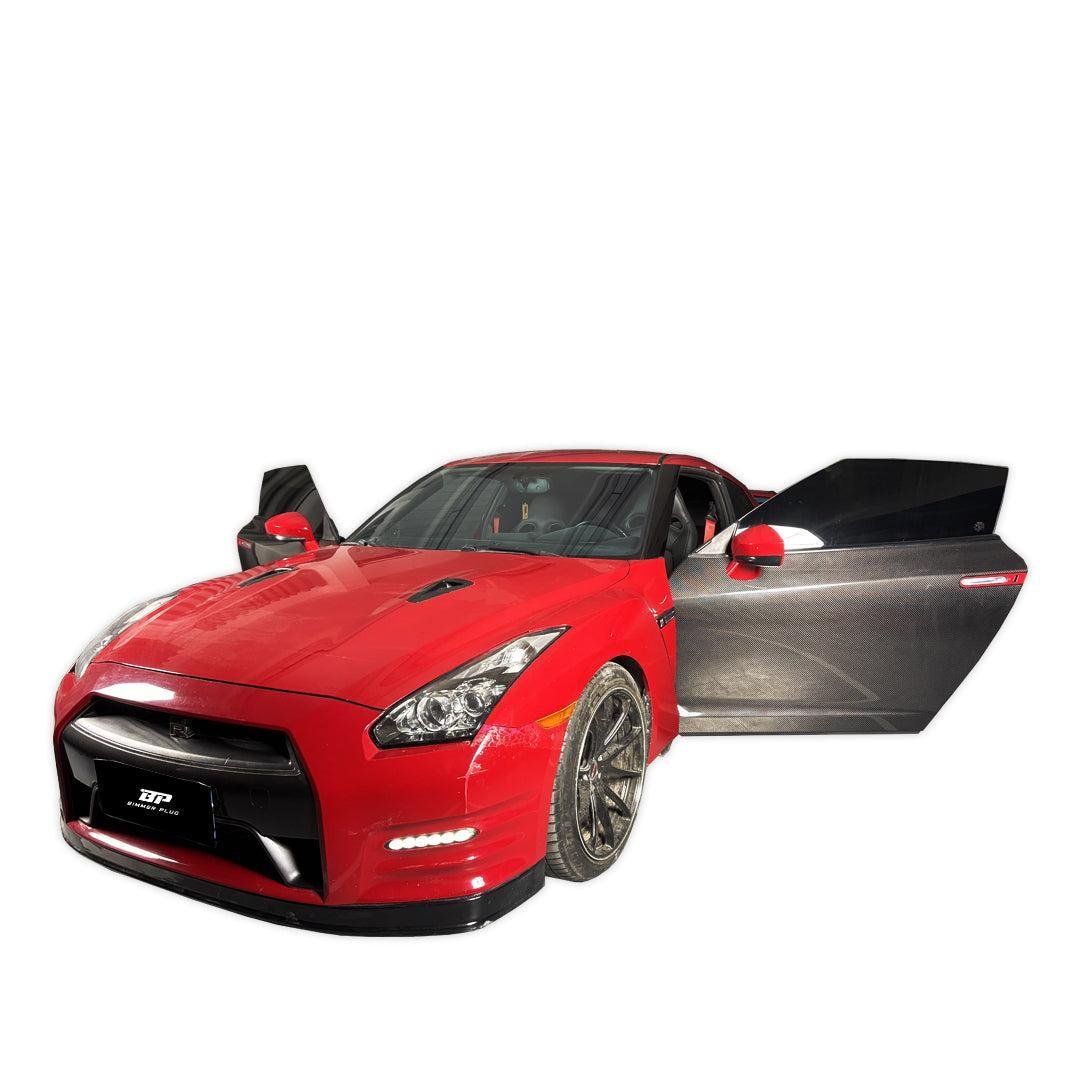 Nismo Style Full Carbon Fiber Door Panel - Nissan GTR R35