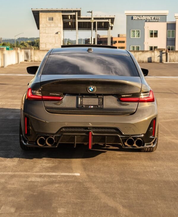 OEM Style Carbon Fiber Rear Trunk - BMW G80 M3 & G20 3 Series - Image 2