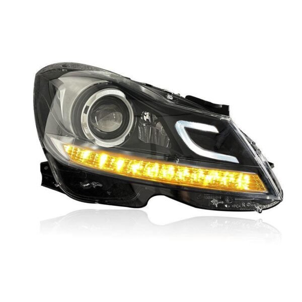OEM Style LED Headlights - Mercedes Benz W204 C Class LCI - Image 5