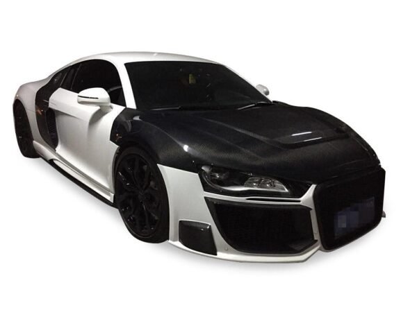 PPI Style Carbon Fiber Front Hood - Audi R8 V10 GEN 1 - Image 6