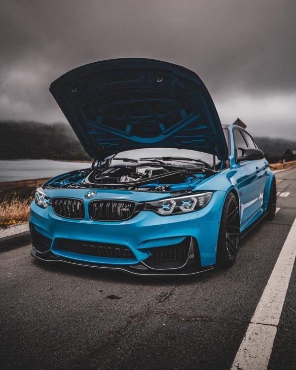 PSM Style Carbon Fiber Front Lip - BMW F80 M3 & F82/F83 M4 - Image 7