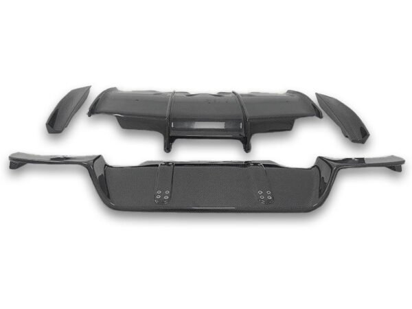 PSM Style Carbon Fiber Rear Diffuser - BMW F06 / F12 / F13 M6 - Image 2