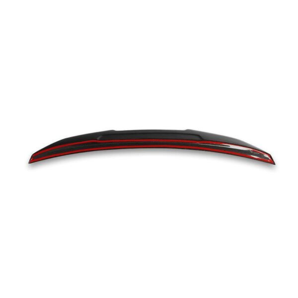 PSM Style Carbon Fiber Trunk Spoiler - BMW E60 5 Series - Image 5