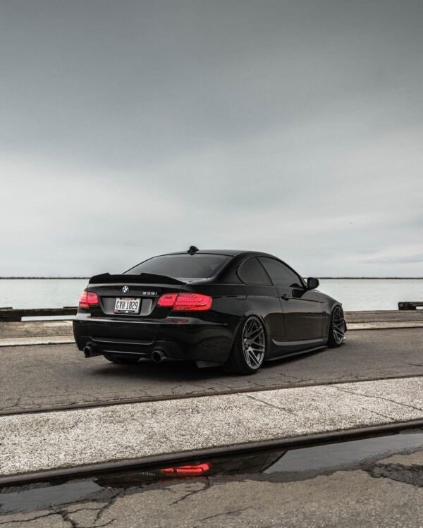PSM Style High Kick Carbon Fiber Trunk Spoiler - BMW E90 / E92 / E93 M3 & 3 Series - Image 8