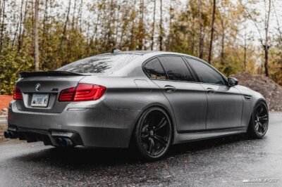 PSM Style High Kick Carbon Fiber Trunk Spoiler - BMW F10 M5 & 5 Series