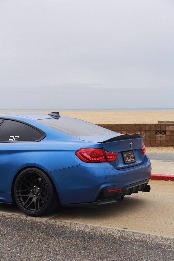 PSM Style High Kick Carbon Fiber Trunk Spoiler - BMW F32 / F33 / F36 4 Series - Image 6