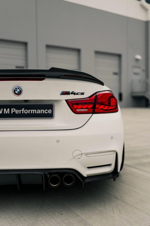 PSM Style High Kick Carbon Fiber Trunk Spoiler - BMW F82/F83 M4 - Image 13
